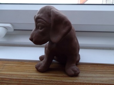 MAJOLIKA KARLSRUHE HUND DACKEL WELPE Nr. 5237 LILLY HUMMEL KÖNIG EUR 23