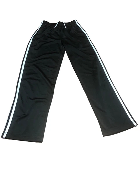 Adidas Sweatpants Joggers Jogging Pants Youth Boys Medium 10/12 Black
