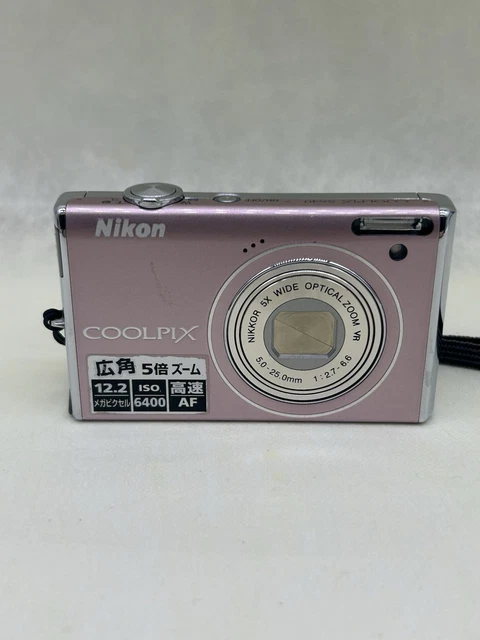 Nikon COOLPIX S640 ピンク NIKON COOLPIX S640 Pink 12.2MP Compact Digital Camera From