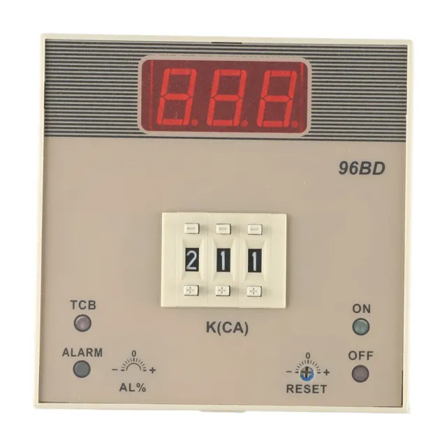 Misuratore di controllo temperatura quadrante durevole tipo 96VD K trasformatore rame puro