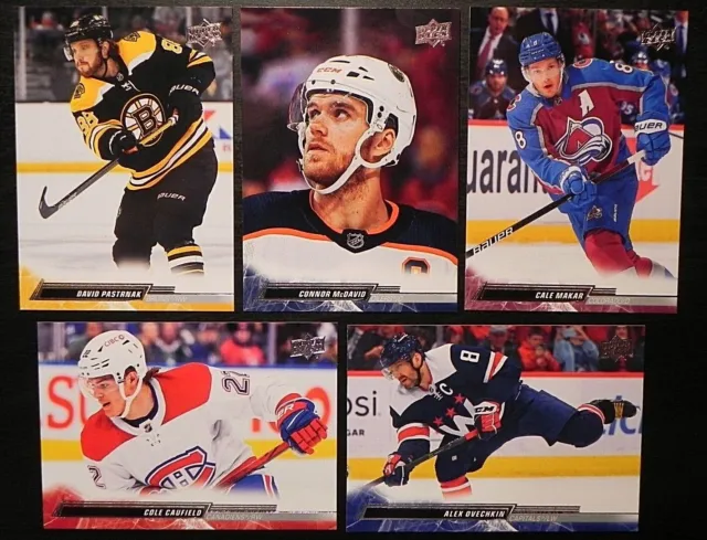 2022-23 22/23 Upper Deck Series 1 Base Cards #1 - #200 Finish Your Set You Pick!