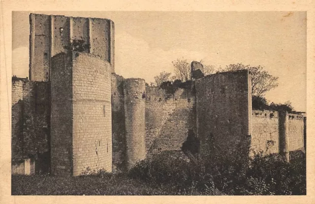 Loches - Los Murallas Del Castillo