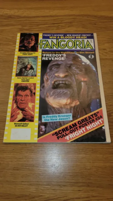 1985 FANGORIA #49 Freddy's Revenge Cover (VGC) Very Rare