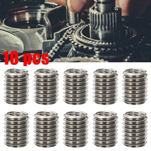 Fil Réducteur 10pcs Longueur 20MM Mâle Femelle Écrou Extérieur M14X2.0 Inox