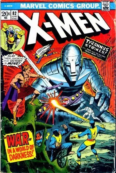 Marvel Comics Uncanny X-Men Vol 1 #82 1973 5.0 VG/FN