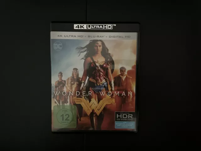 Wonder Woman  4k UHD Blu-Ray | Deutsch | Top Zustand | Sammlungsauflösung