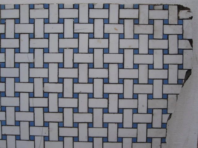 Antique Architectural Artifact Prairie District Tile Chicago Interior Decorate 3
