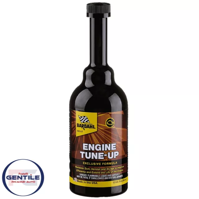 Bardahl Engine Tune Up & Flush Additivo Olio Pulizia Motore Rimuove Residui 355M