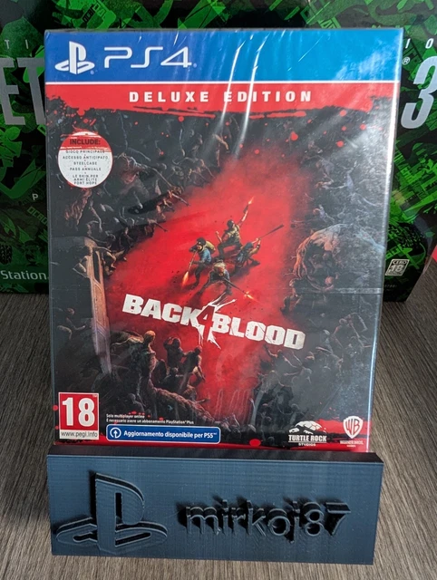 BACK 4 BLOOD - EDITION SPECIALE STEELBOOK / SONY PS4 / NEUF SOUS BLISTER / VF 5051889688242