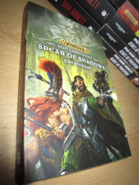 Josh Reynolds SPEAR OF SHADOWS 1st/PB MINT Warhammer AOS Eight Lamentations Bk 1