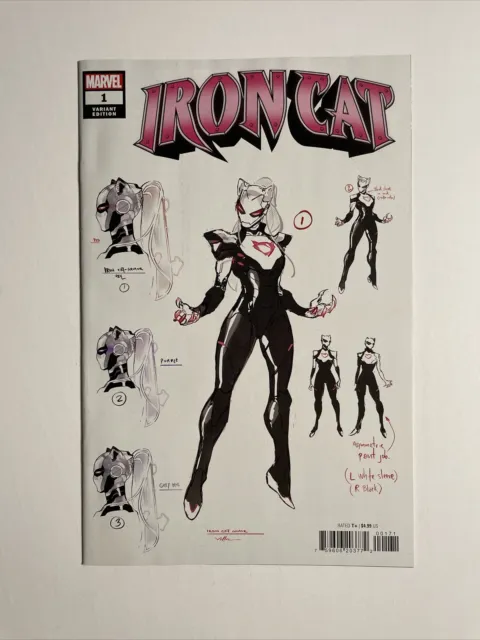 Iron Cat #1 (2022) 9.4 NM Marvel 1:10 Villa Design Variant Cover Comic Book