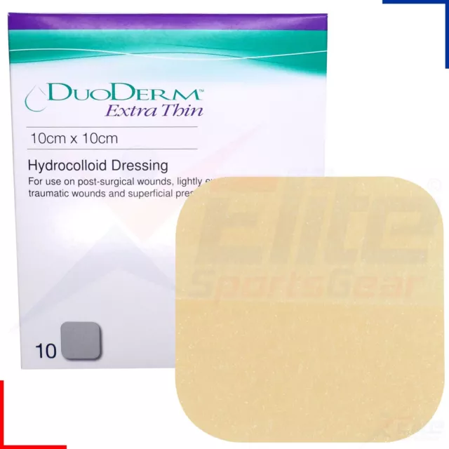 Duoderm Extra Thin Hydrocolloid Ulcer Wound Dressing 7.5cm or 10cm Patches