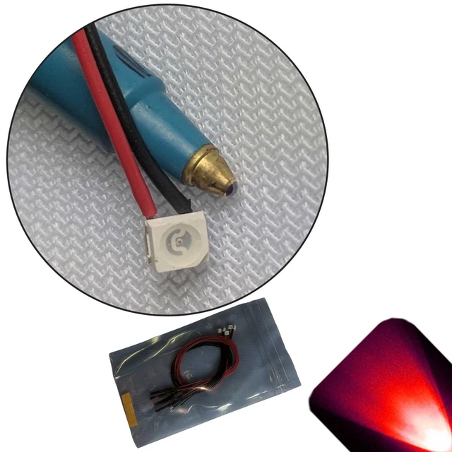 thumbnail image 2 of 5x Lighthouse LEDs PLCC2 3528 Red SMD LEDs - 1500 Mcd, Ultra Bright 2 of 6