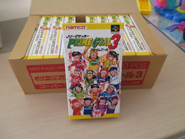 >> J League Prime Goal 3 Iii Sfc Super Famicom Import Brand New Old Stock! <<