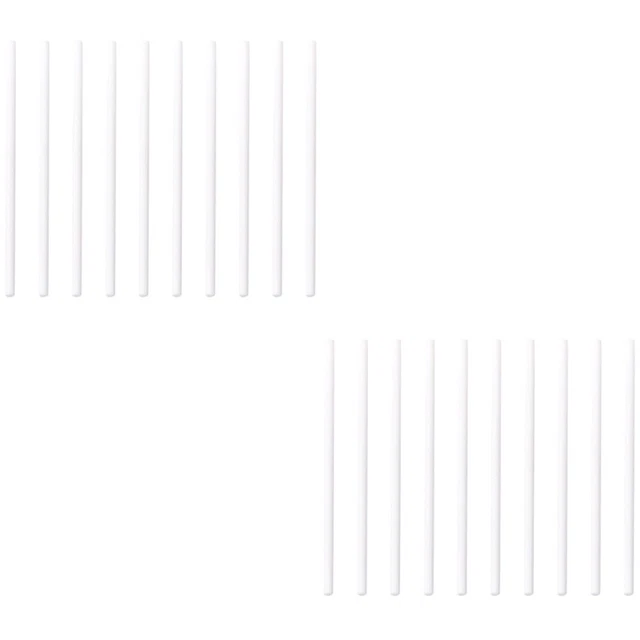 20 Pcs White Aluminum Oxide Hanging Tools Ceramic Refractory