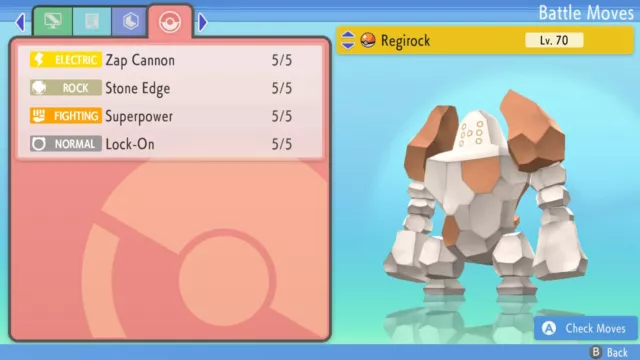 Shiny REGIGIGAS 6IV / Pokemon Brilliant Diamond and Shining -  Denmark