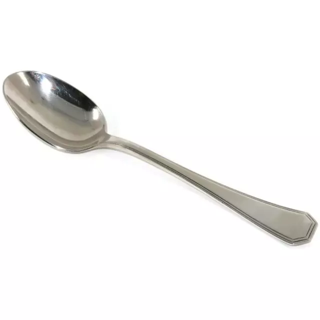 Christofle AMERICA Silver Plate Oval Dessert or Soup Spoon 7 1/8"