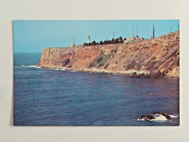 Historic Point Vicente, Rancho Palos Verdes, Cal. Chrome Postcard Unposted 7037