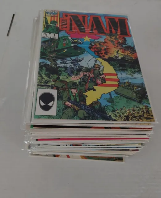 THE NAM  Marvel Comics  49 COMICS  COMPLETE SET  #1 TO # 48  plus  1 extra #1   