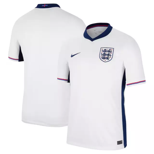 ENGLAND FOOTBALL SHIRT Home Euros 2024 Size L £49.99 PicClick UK