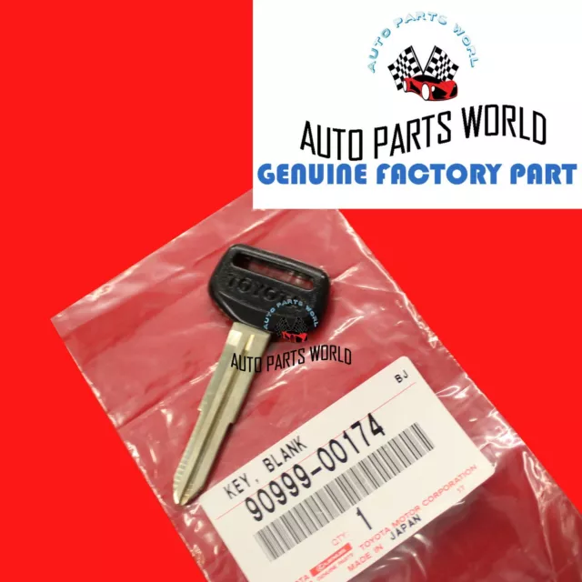 Genuine Oem Toyota Corolla 4Runner Supra Pickup Mr2 Uncut Blank Key 90999-00174