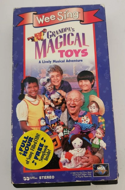 WEE SING VHS - Grandpa's Magical Toys - A Lively Musical