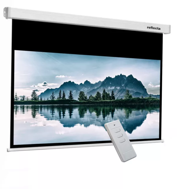 reflecta CrystalLine Beamer Motorleinwand 240 x 175 (236x133)cm 16:9 108" HDTV