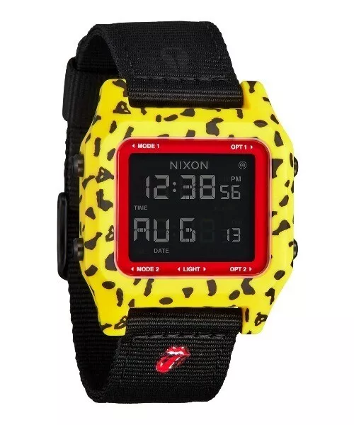 Orologio da Polso Nixon Rolling Stones Fiocco Riciclato Marine Plastica