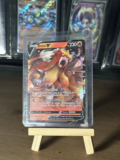 CARTE POKÉMON ENTEI V 022/172 Epée & Bouclier Stars Étincelantes ...