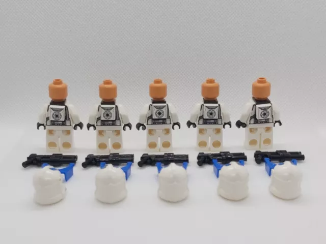 Lego Star Wars 5x 501st Trooper Heavy Trooper Aus Set 75345 Neu 3