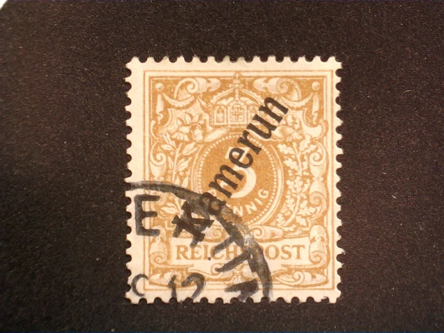 Kolonie Kamerun Mi Nr 1 b BPP Geprüft