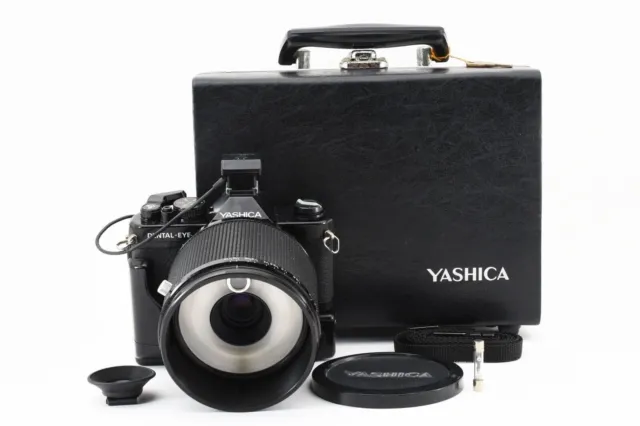 ⏯Exc+5 Yashica Dental Eye SLR 35mm Film Camera 55mm 1:4 Macro in Case from...