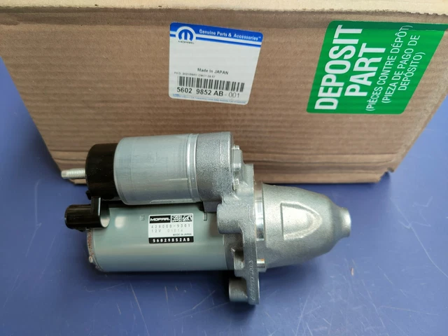 NEW OEM Mopar Starter Motor For Chrysler Dodge Jeep RAM 2012-2021 3.6L - Part #56029852AB