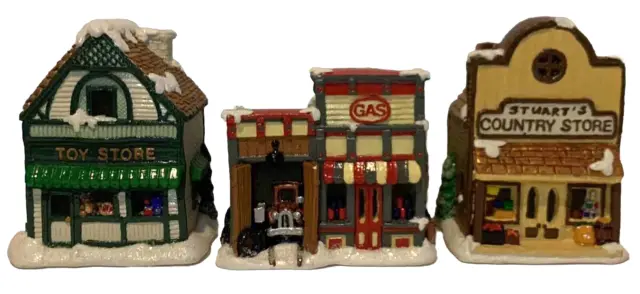 California Creations Creative crafts Gas Station Toy store Country Store VTG 80s