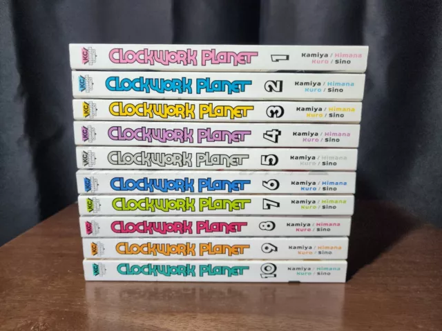 Clockwork Planet Volume 5 6, Anime Light Novel English, Kamiya Kuro, Himana  Sino