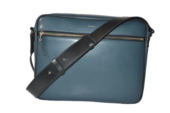 Sac à Bandoulière Paul Smith No9 Damson - Bordeaux Et Or - Petit Format - Neuf Avec étiquettes