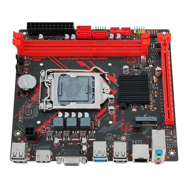 B75A MOTHERBOARD COMPUTER Main Board Desktop DDR3 Memory Support LGA ...