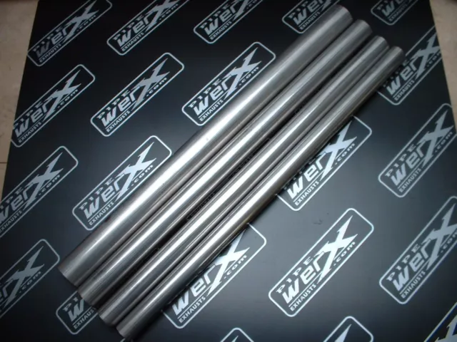 2" 50.80mm T304 Stainless Steel Exhaust Pipe Tube 500mm long