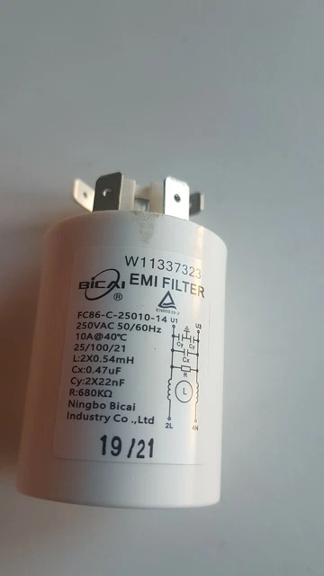 Courroie De Machine à Laver Indesit BTWB72200F - Référence 4PJE1236, Démontée Sur Appareil Neuf Abîmé