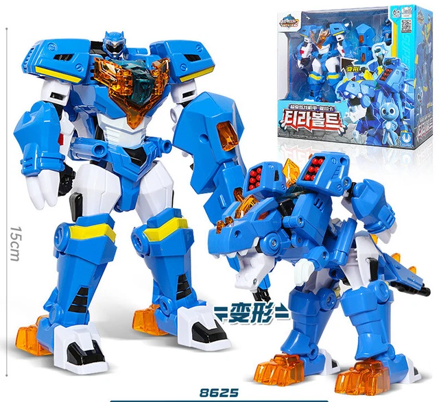 MINIFORCE SUPER DINO Power 2 Mecha Ranger Set Mini Figure Robot-Bolt ...