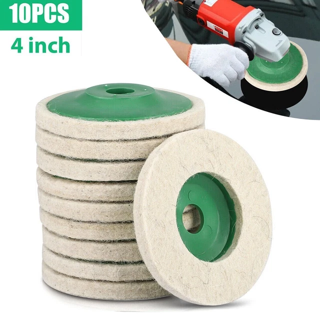 Smerigliatrice angolo smerigliatrice ruota feltro lunga durata 100 mm lana 4 pollici
