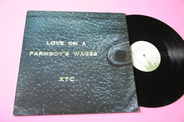 "XTC ‎– Love On A Farmboy's Wages 12"" ORIG UK NM"