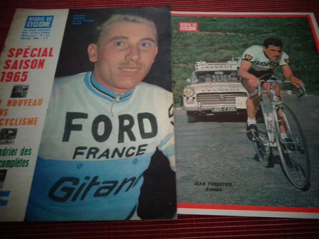 MIROIR DU CYCLISME Complet Avec Poster Coppi , Annee 1973