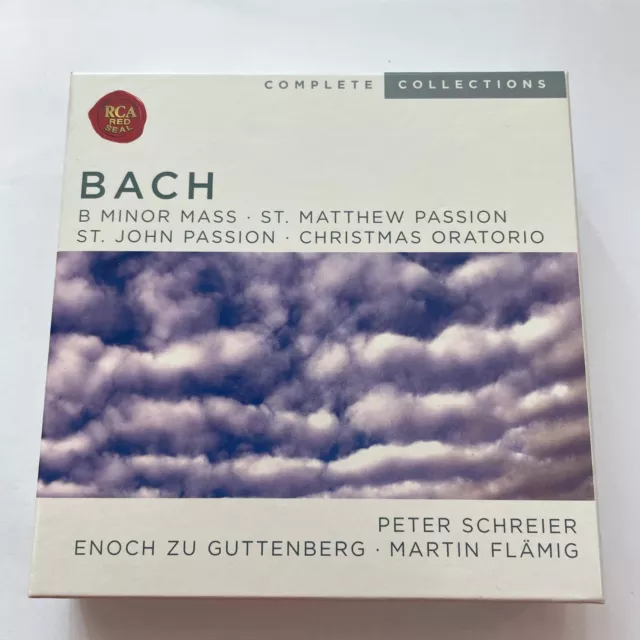 Bach - B Minor Mass/St. Matthew Passion/St John Passion/Christmas Oratorio 10 CD