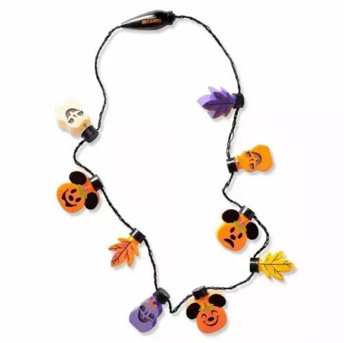 3 Pcs Halloween LED Necklace Pumpkin Shaped Light Up Pumpkin Necklace with  6 | eBay