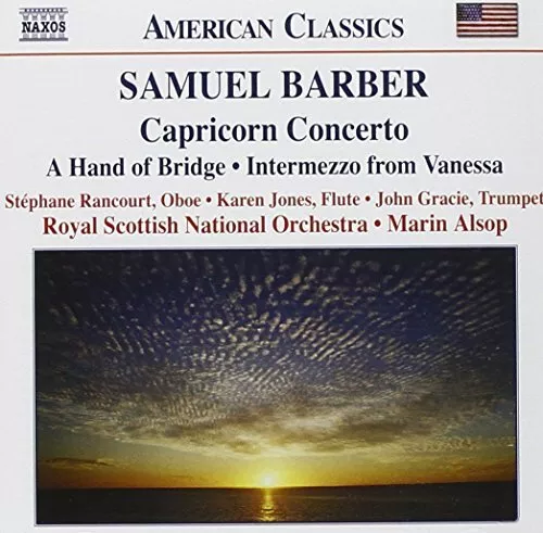 Samuel Barber: Capricorn Concerto; A Hand of Bridge; Intermezzo fr... -  CD J4VG