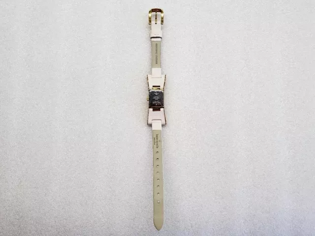 Kate Spade Kenmare Cream Dial Ivory Leather Strap Ladies Watch 1Yru0898 New 3