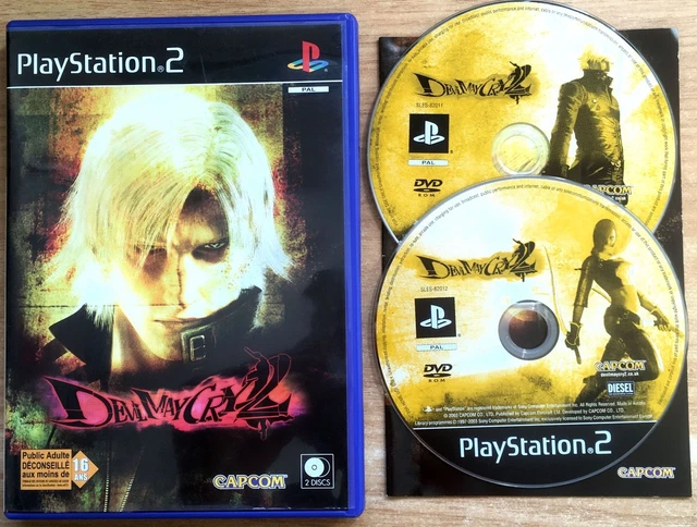 Devil May Cry Ps2 Jeu Devil May Cry - PS2 - Version PAL Française - Bon état Jeu Action Playstation 2 Occasion