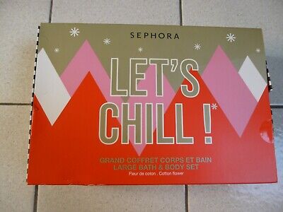 SEPHORA Collection Grand coffret corps & bain  Holiday vibes  Let's chill ! NEUF