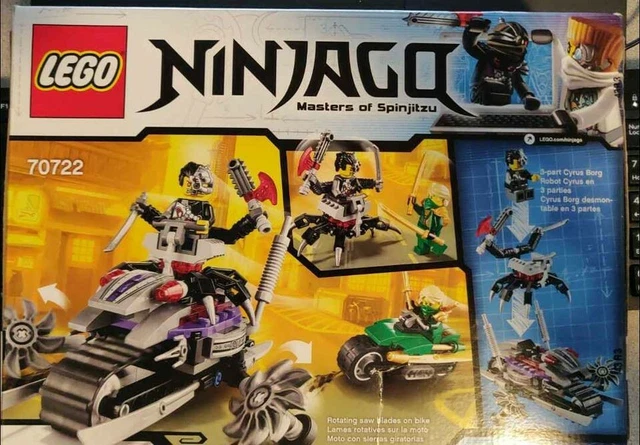 Green Ninja Lego Ninjago Overborg Attack LEGO OVERBORG Incomplete